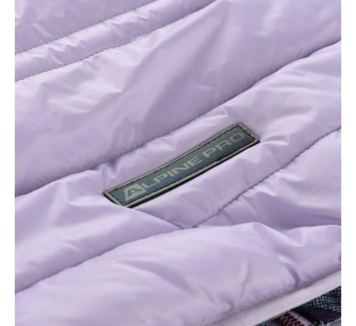Dětská oboustranná bunda hi-therm ALPINE PRO EROMO pastel lilac varianta pd
