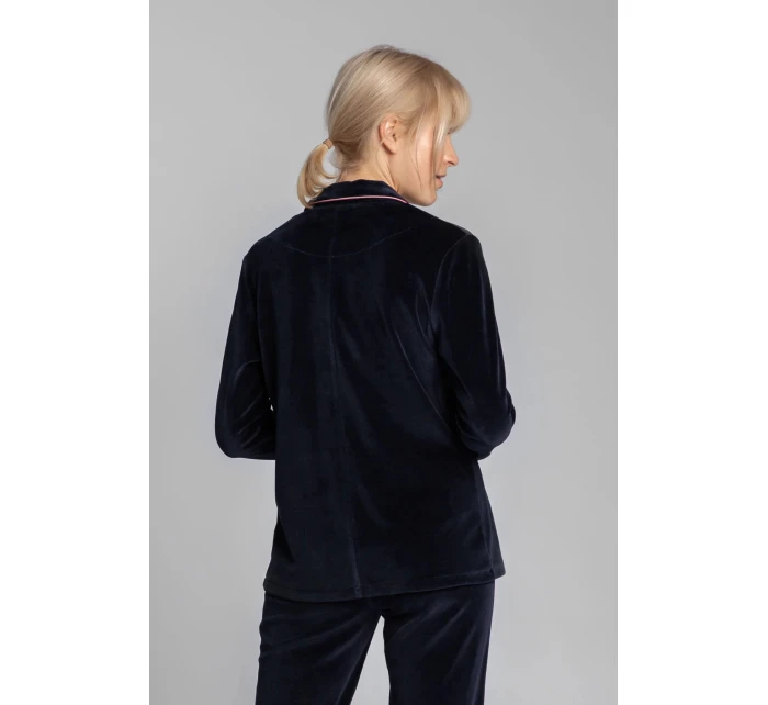 Dámská domácí košile model 19585982 Tmavě modrá - LaLupa