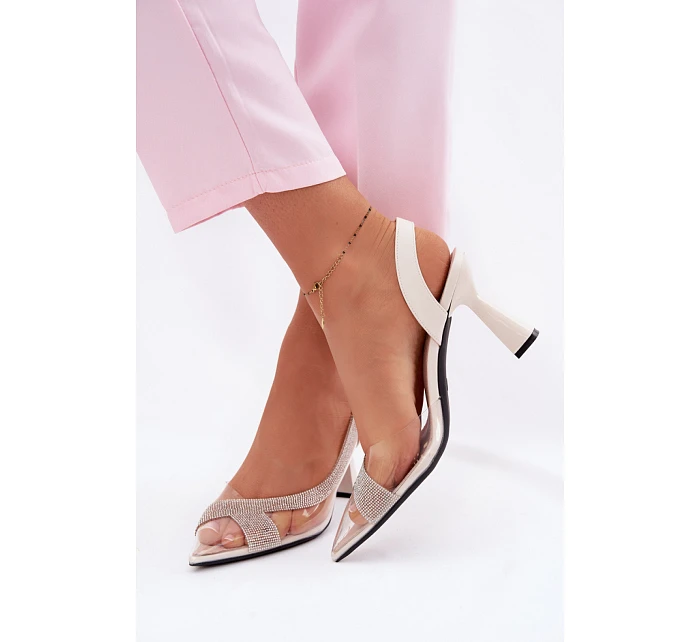 Sandály na podpatku  model 226503 Step in style