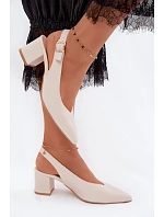 Sandály na podpatku  model 229263 Step in style