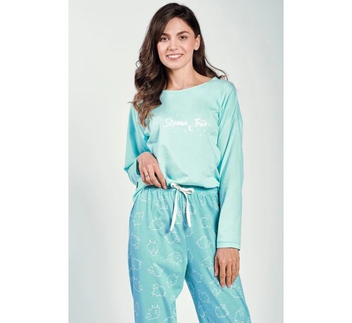 Taro Abi 3217 long/r S-XL Z24/25 dámské pyžamo