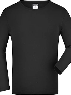 Daiber JN 913K Dětské tričko s dlouhým rukávem 02.913K black