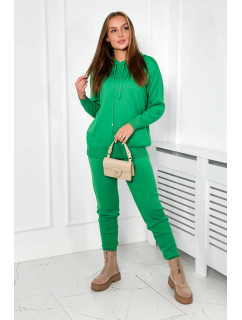 Svetr set Mikina + Kalhoty zelený