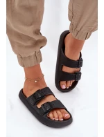 Dámské Sandały Na Platformě S Přezkami Černé Nitiana Dámské Sandały Na Platformě S Přezkami Černé Nitiana