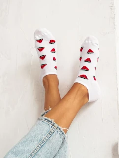 Dámské Ponožky Ankle model 21697654 Bílé - Milena