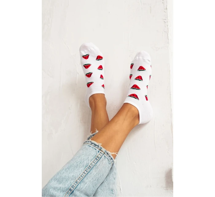 Dámské Ponožky Ankle model 21697654 Bílé - Milena