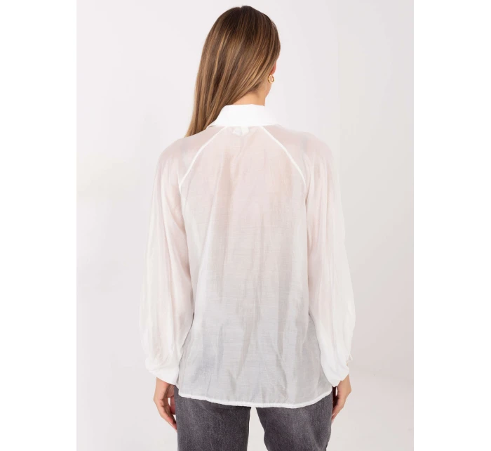 Koszula IT KS model 21786354 biały - FPrice Koszula IT KS model 21786354 biały - FPrice