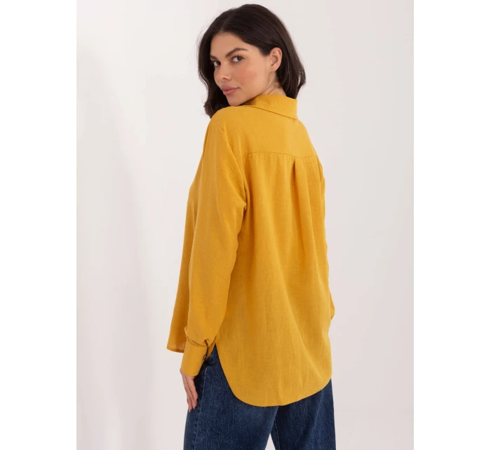 Koszula LK KS model 21858953 ciemny żółty - FPrice