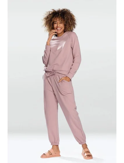 Tepláková souprava model 18140446 pudrově růžová - DKaren