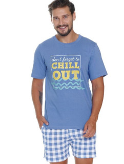 Pánské pyžamo Chill out II modré