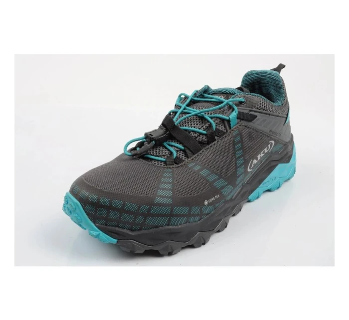 Aku dámská trekingová sportovní obuv Flyrock Gore-tex durable grey blue dámské