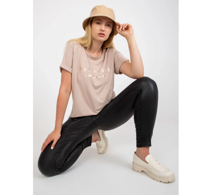 Tričko RV TS 7776.02P béžová Tričko RV TS 7776.02P béžová