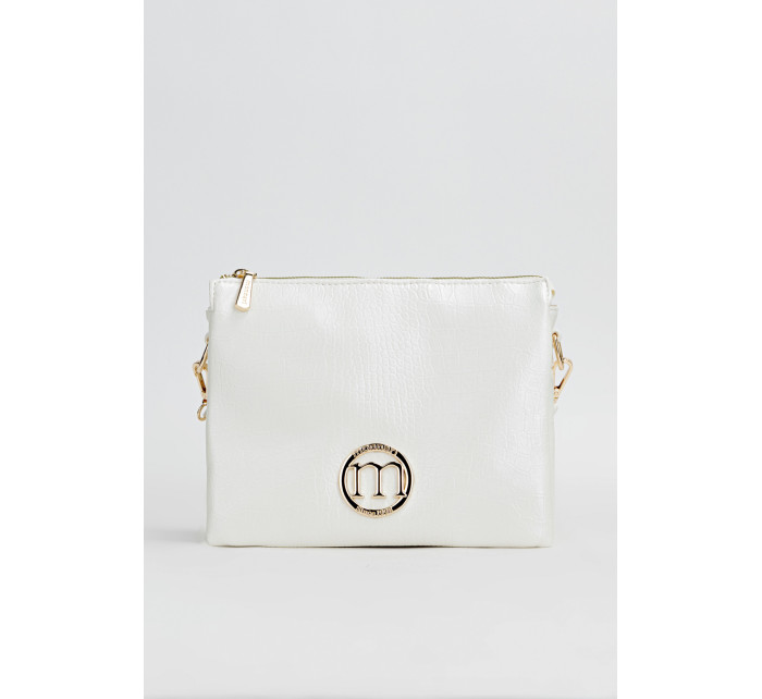 Monnari Bags Dámská kabelka s logem značky Monnari White