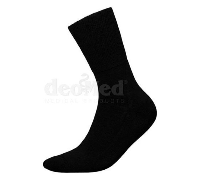 Unisex ponožky zdravotní Medic Deo Silver černé DeoMed
