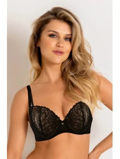 Dámská podprsenka PATI PUSH UP 19238 Černá - Mediolano