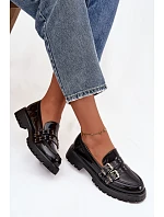 Dámské kožené mokasíny 270-35 Černá - Beltran Dámské kožené mokasíny 270-35 Černá - Beltran