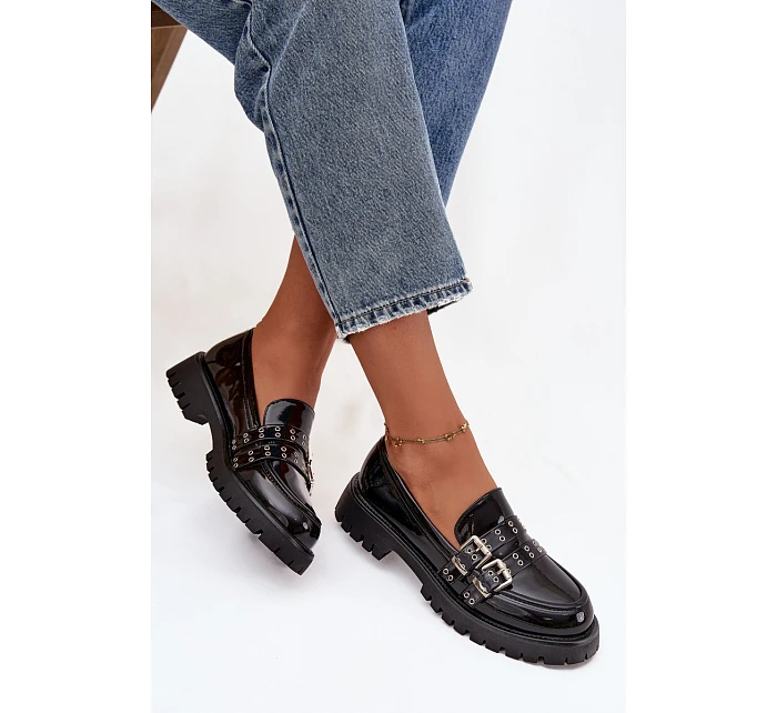 Dámské kožené mokasíny 270-35 Černá - Beltran Dámské kožené mokasíny 270-35 Černá - Beltran