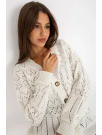 Svetr na zapínání model 175414 Rue Paris Svetr na zapínání model 175414 Rue Paris