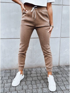 Dámské tepláky LUNASLEEP camel FashionStreet UY1650