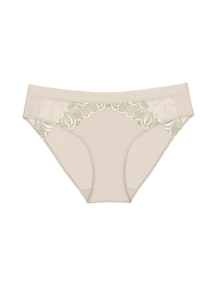 Dámské kalhotky Wild Azalea Florale Tai - BROWN - sv. béžové 00RB - TRIUMPH