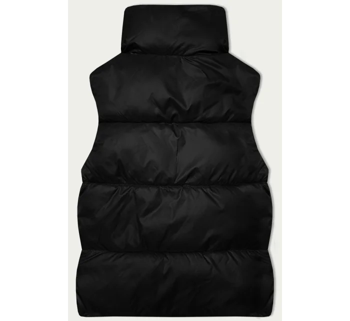 Černo-panteří oboustranná krátká vesta S'West (B8346-1)