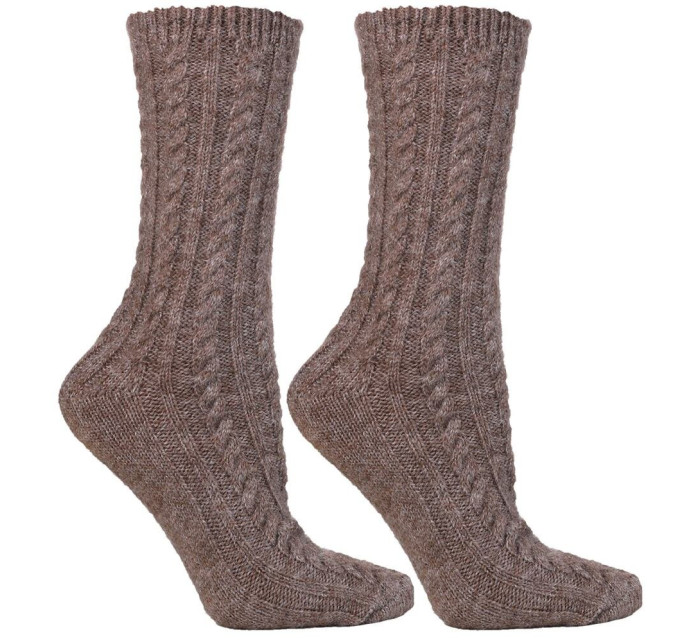 Ponožky s vlnou Wool béžové