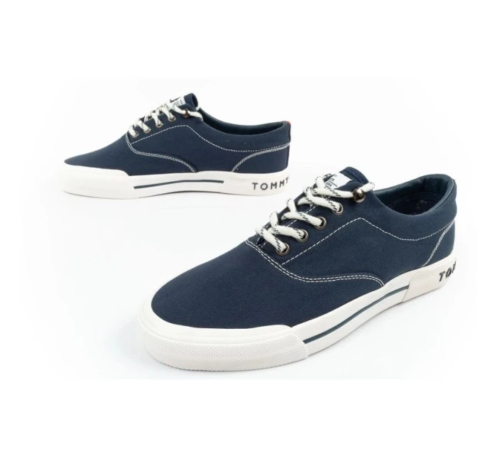 Tommy Hilfiger pánské sportovní boty tenisky módní pohodlné tmavě modré