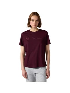Champion dámské tričko SS Tee bordó 118382 RS522 Tričko