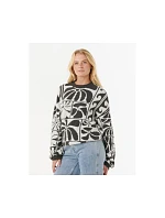 Svetr RIP CURL AOTS-TY WILLIAMS JACQUARD CREW, černý