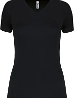Kariban ProAct PA 477 Dámské sportovní tričko s výstřihem do V 20.P477 black