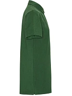 T Piqué polo z těžké bavlny "Tiger" bottle green model 22452031 - Neutral T Piqué polo z těžké bavlny "Tiger" bottle green model 22452031 - Neutral