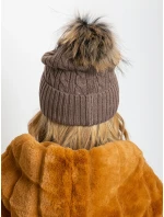 Dámská čepice AT CZ 173501 tmavě lila