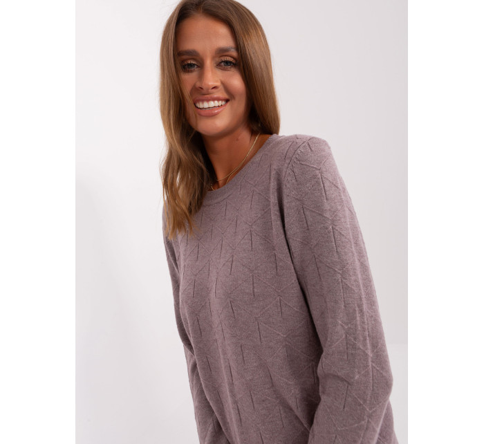 Sweter AT SW 232901.25X jasny fioletowy