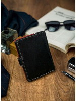 Pánské peněženky [DH] 331L RBA D BLACK RED černá