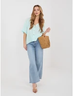 Bluzka IT BZ 81891.49 mietowy