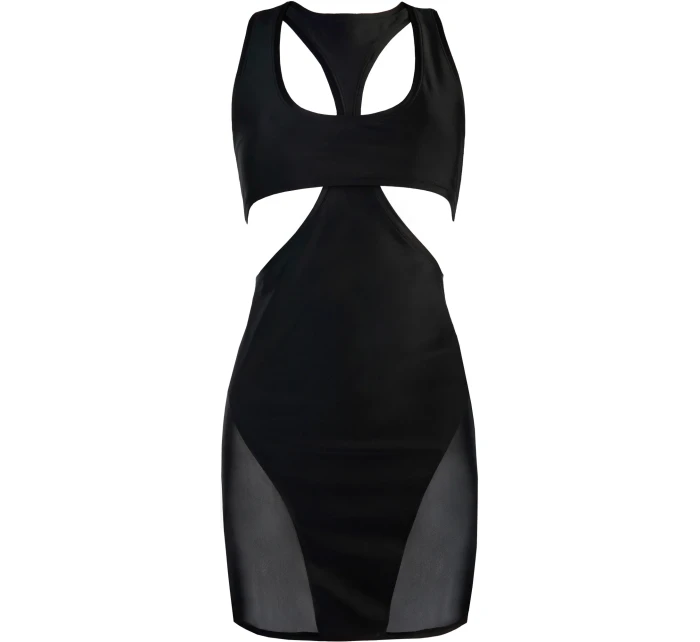 Šaty V-10619 černé - Axami