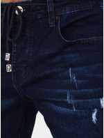 Pánské tmavě modré džínové kalhoty Dstreet UX4142