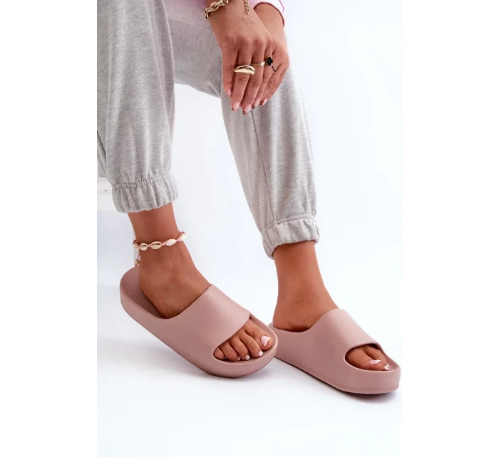 Dámské růžové pantofle Airaplea Foam Platform Dámské růžové pantofle Airaplea Foam Platform