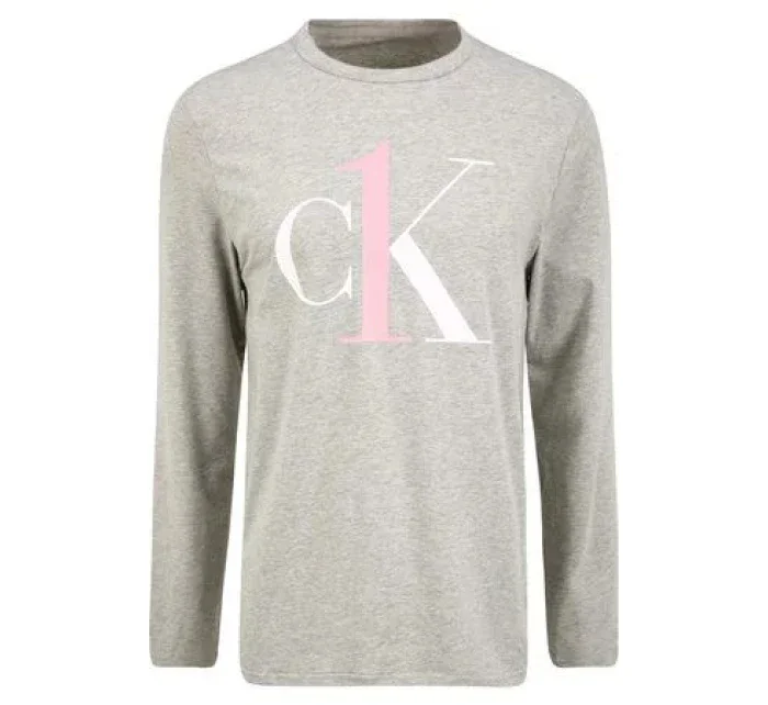 Pánské tričko NM2017E PGK šedá - Calvin Klein