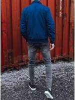 Pánská přechodná bunda tmavě modrá FashionStreet TX4255 Pánská přechodná bunda tmavě modrá FashionStreet TX4255