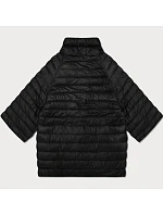 Dámská plus size bunda Goodlookin s 3/4 rukávem černá/panther (M6-6308-1) Dámská plus size bunda Goodlookin s 3/4 rukávem černá/panther (M6-6308-1)