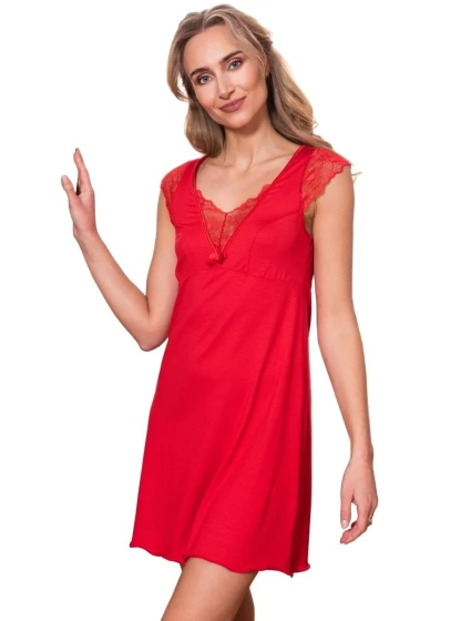 Noční košile Nancy red - ELDAR