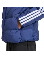 Pánská bunda adidas Ess 3S P D HD J námořnická modrá JX7799 pánské