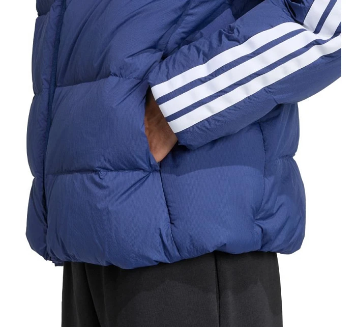 Pánská bunda adidas Ess 3S P D HD J námořnická modrá JX7799 pánské