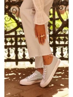 Dámské látkové klasické nízké tenisky máta model 21662384 - Boto Dámské látkové klasické nízké tenisky máta model 21662384 - Boto