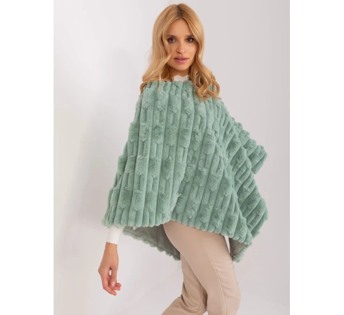 Poncho AT  pistacjowy model 19367638 - FPrice