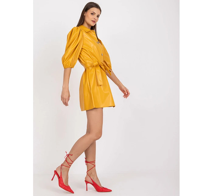 Šaty LK SK 508478.64P tmavě žluté