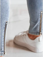 Dámské džínové úzké kalhoty ZIPSKINS blue FashionStreet UY2385 Dámské džínové úzké kalhoty ZIPSKINS blue FashionStreet UY2385