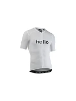 Cyklistické tričko NORTHWAVE Blade Hello Goodbye Jersey S/s, bílé Cyklistické tričko NORTHWAVE Blade Hello Goodbye Jersey S/s, bílé