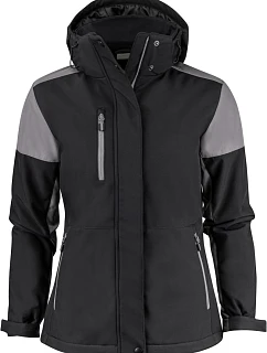 Printer Prime Padded Softshell Women Dámská zimní softshellová bunda 61.1072 black/anthracite